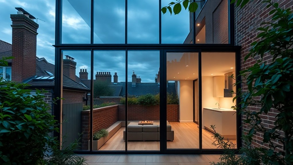 Glass Extension Walls Hither Green